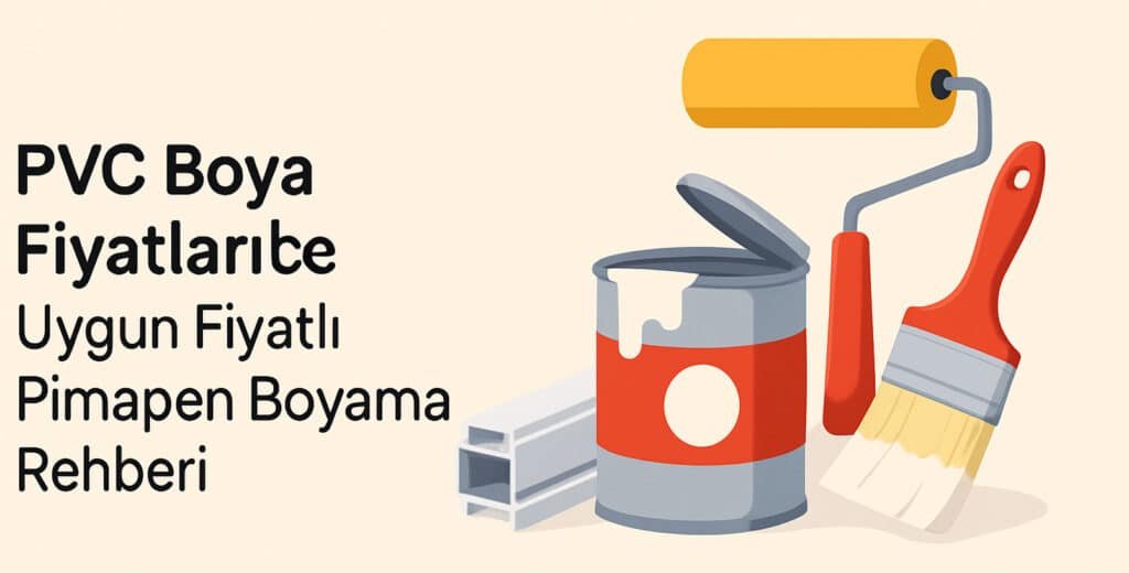 PVC boya fiyatları hakkında detaylı bilgi sunan güncel tablo