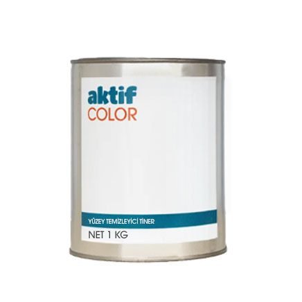 Aktif Color I Temizleyici Tiner (PVC Alüminyum Metal) I 1 Kg